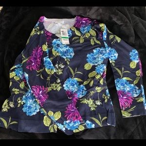 Charter Club Floral Cardigan